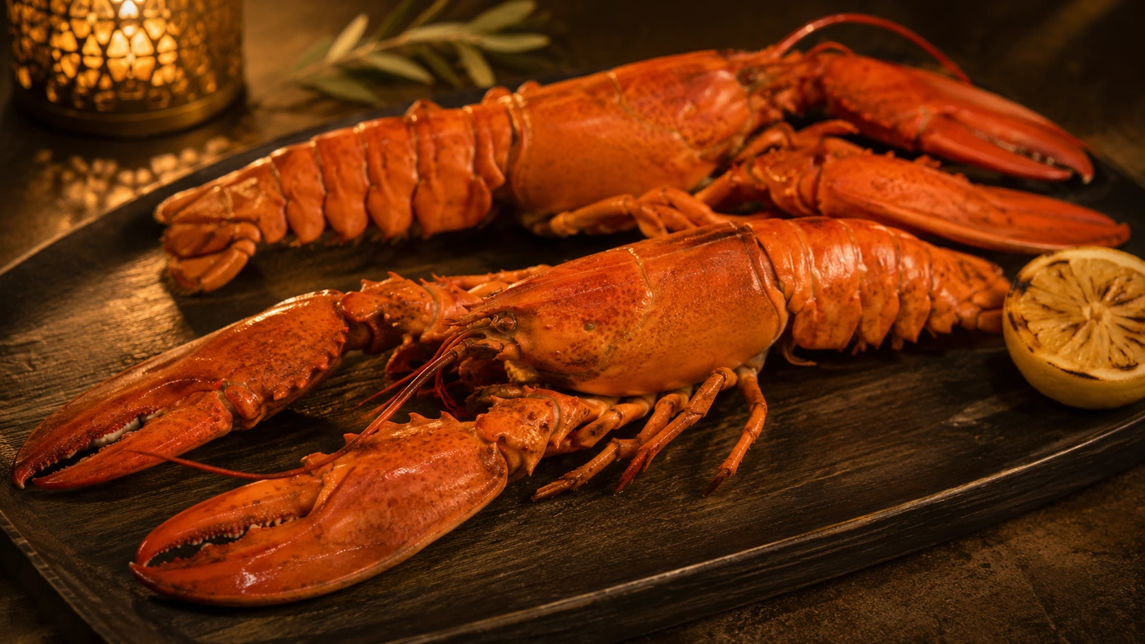 Lobster en verse zeevruchten