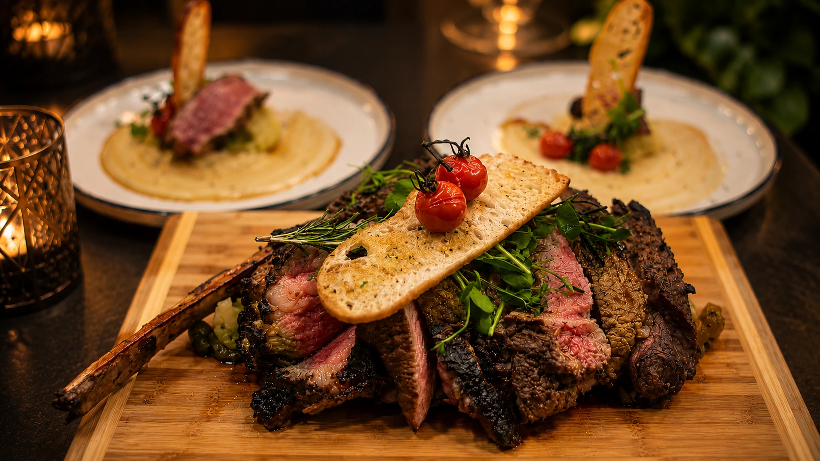 Premium beef steak bij La Griglia